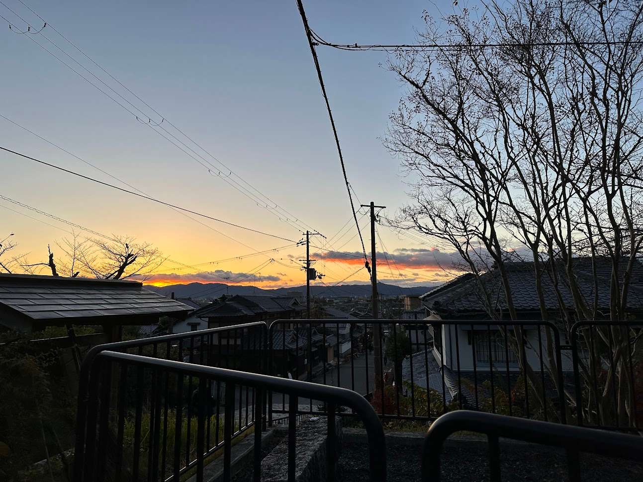 哲学之道的夕阳